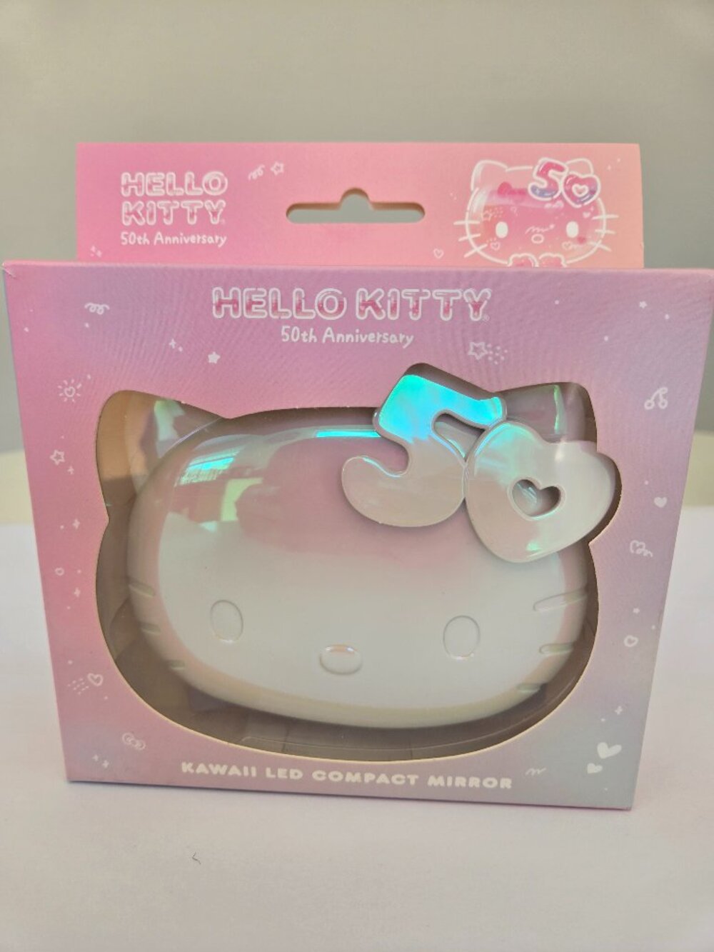 Hello Kitty 50th Kawaii Led Compact Mirror